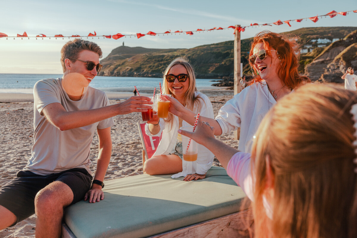Cosy Nook on Port Erin Beach
